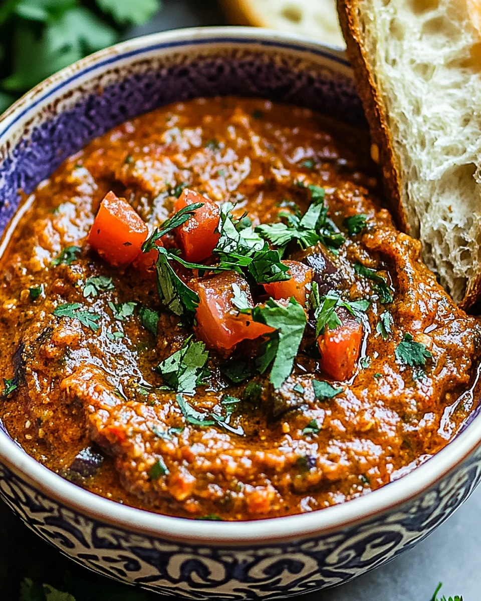 Zaalouk – Marokkanischer Auberginen-Tomaten-Dip 20 Zaalouk