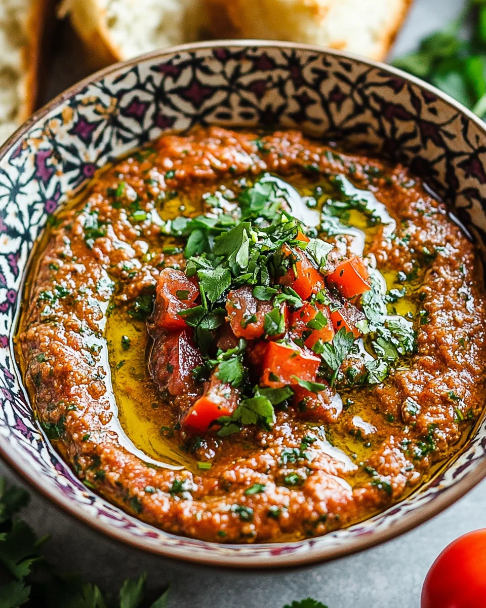Zaalouk – Marokkanischer Auberginen-Tomaten-Dip