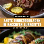 Zarte Rinderrouladen im Backofen zubereitet 19 Pinterest Hidden Image
