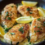 Zitronen Parmesan Pfannenh&auml;hnchen