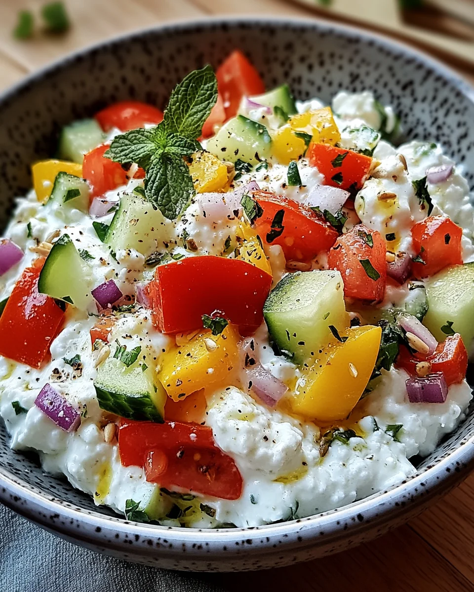 H&uuml;ttenk&auml;se-Salat