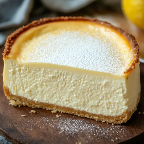 mein klassischer kleiner Käsekuchen