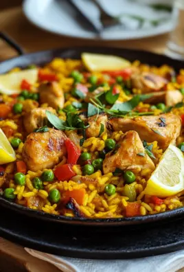 Paella mit Hähnchen