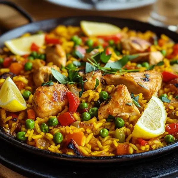 Paella mit Hähnchen