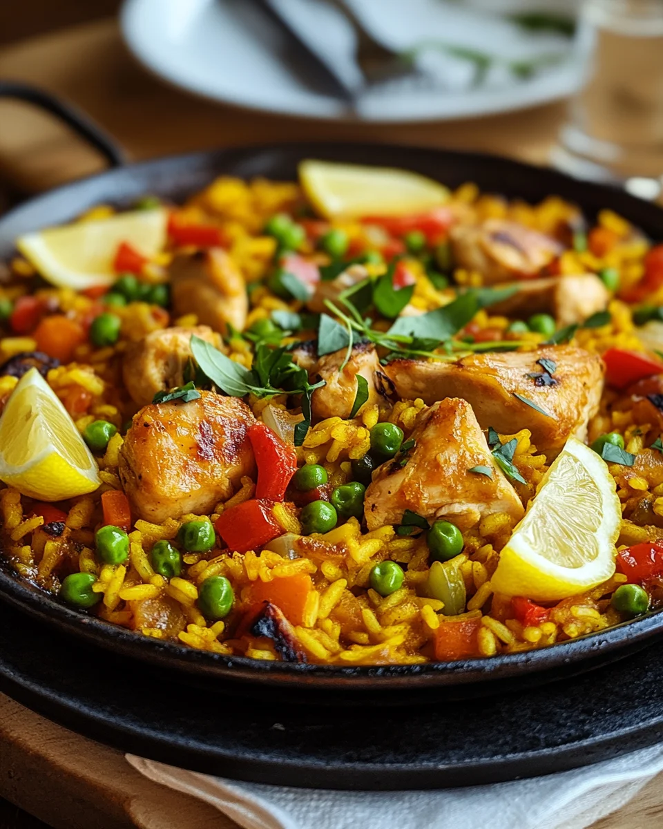 Paella mit H&auml;hnchen