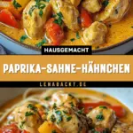 Paprika-Sahne-Hähnchen 19 Pinterest Hidden Image