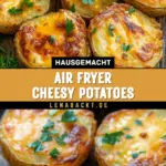 Air Fryer Cheesy Potatoes 17 Pinterest Hidden Image