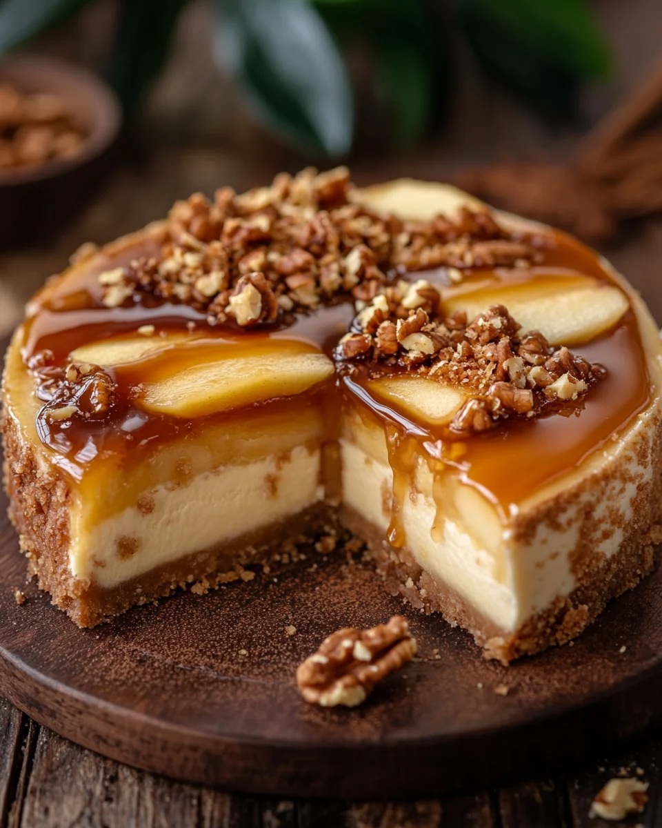 Apfel-Cheesecake