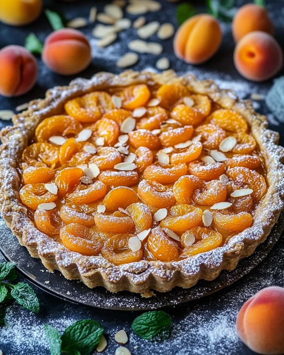 Aprikosen-Frangipane-Tarte