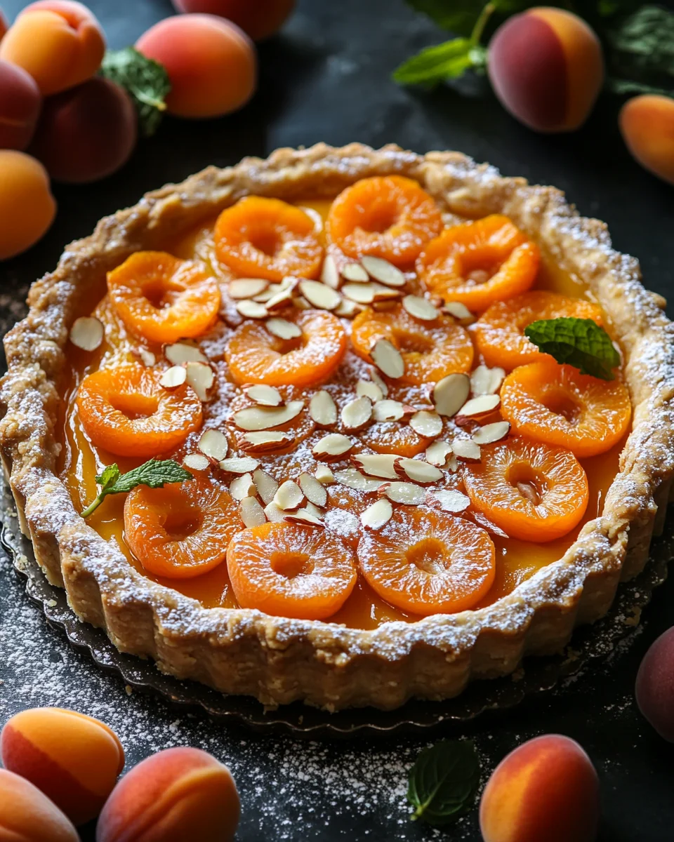 Aprikosen-Frangipane-Tarte