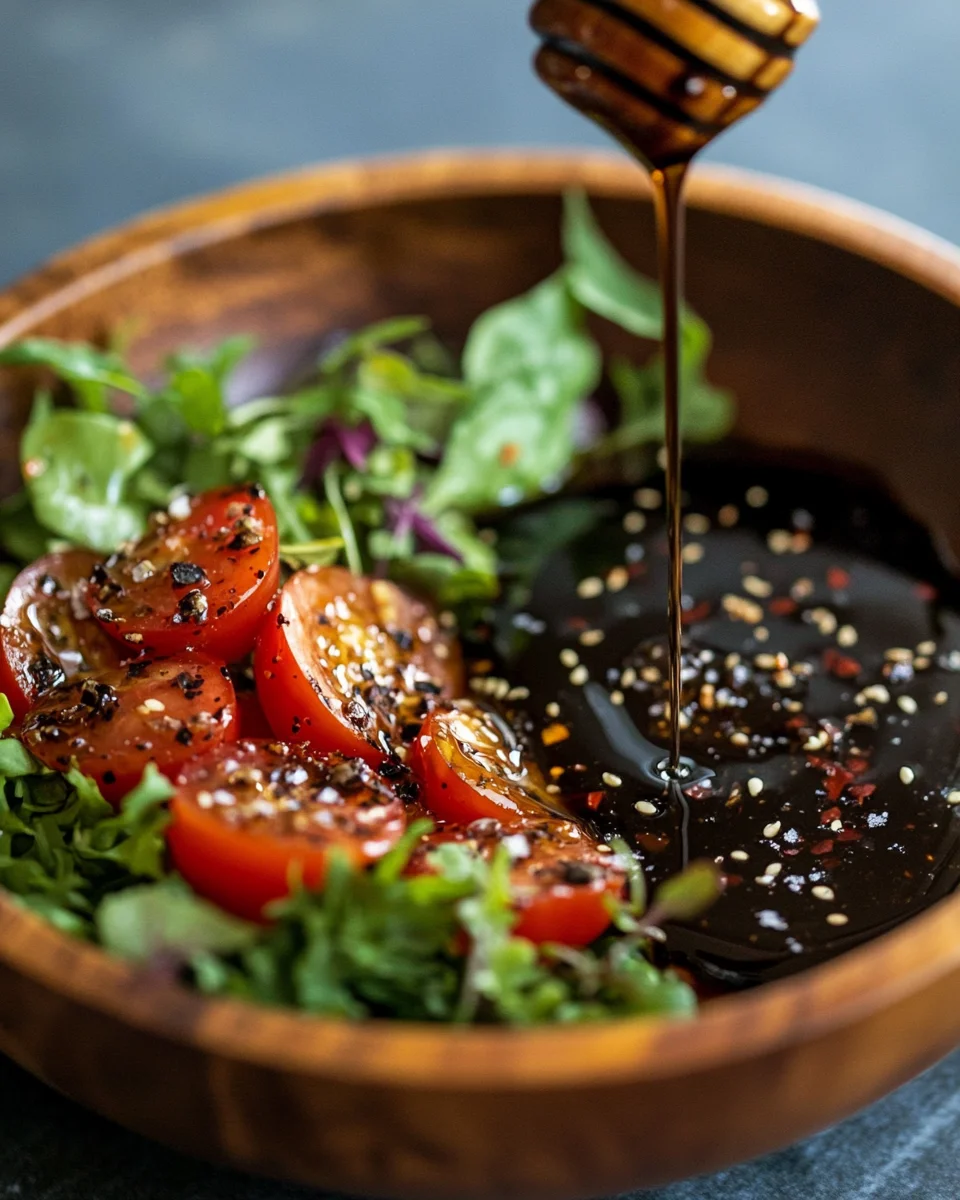Balsamico-Senf-Honig-Dressing