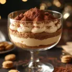 Capuccino-Creme, die wie Tiramisu schmeckt