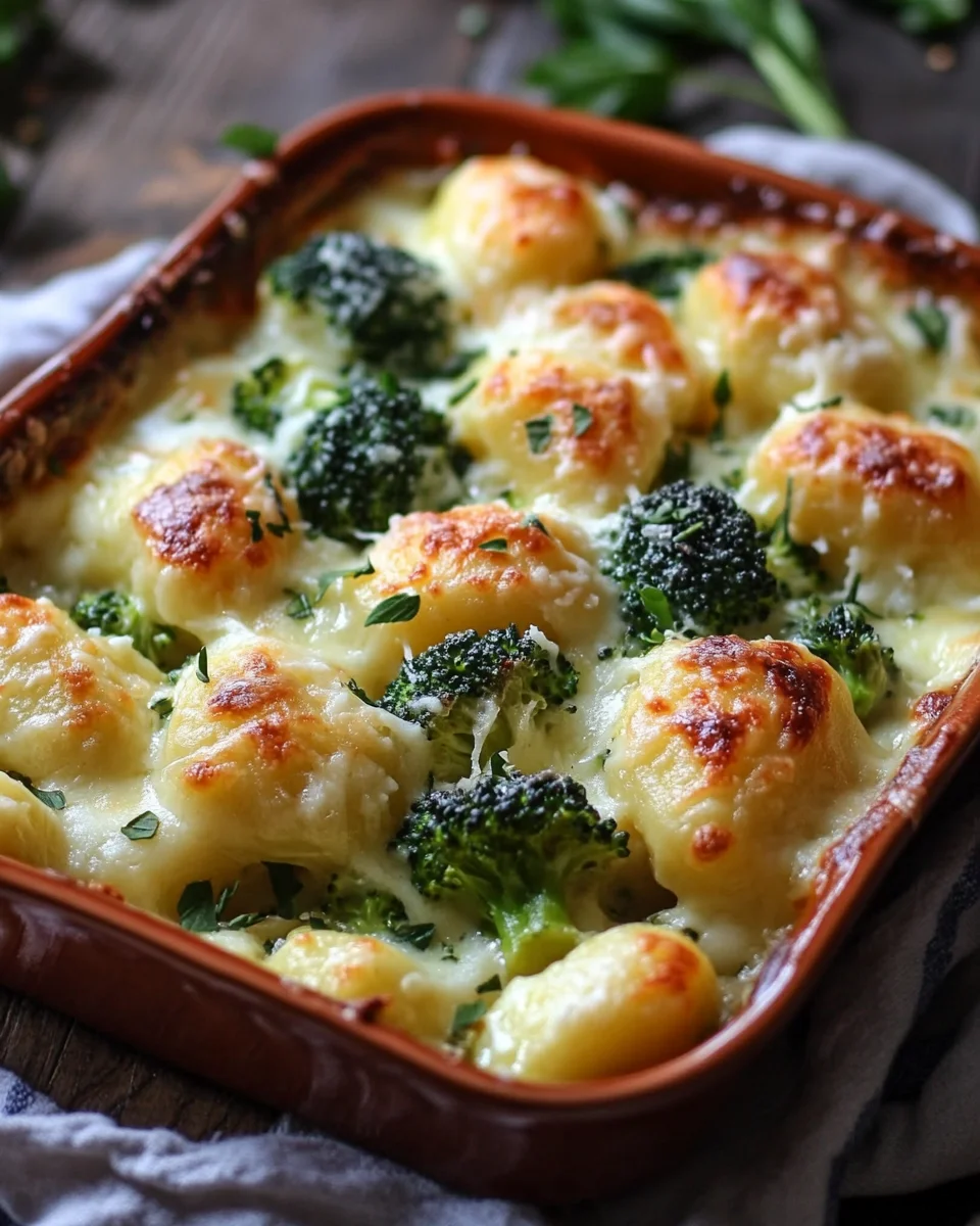 Cremiger Gnocchi Brokkoli-Auflauf 26 Cremiger Gnocchi Brokkoli-Auflauf