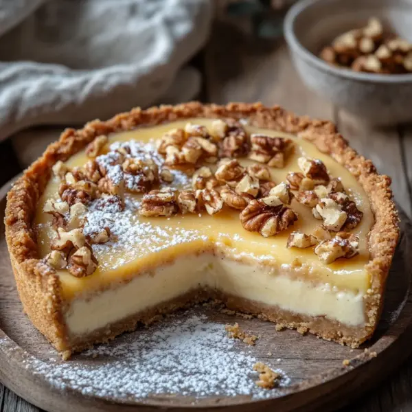 Friss-dich-dumm-Kuchen mit Walnüssen