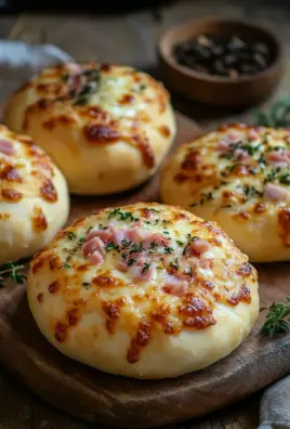 Gefüllte Pizzabrötchen selber machen