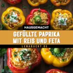 Gefüllte Paprika mit Reis und Feta 17 Pinterest Hidden Image