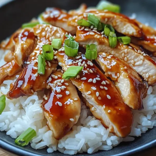 Hähnchengeschnetzeltes Teriyaki