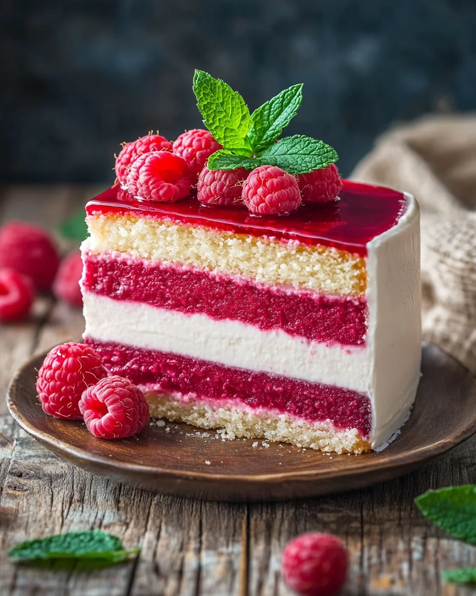 Himbeertorte mit Joghurtcreme