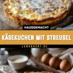 Käsekuchen mit Streusel 24 Pinterest Hidden Image