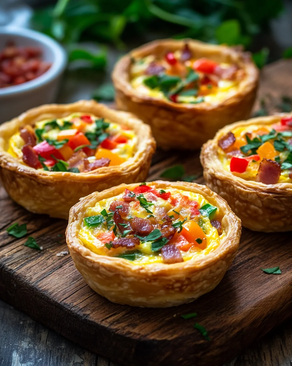 Mini Frühstücks-Quiches 21 Mini