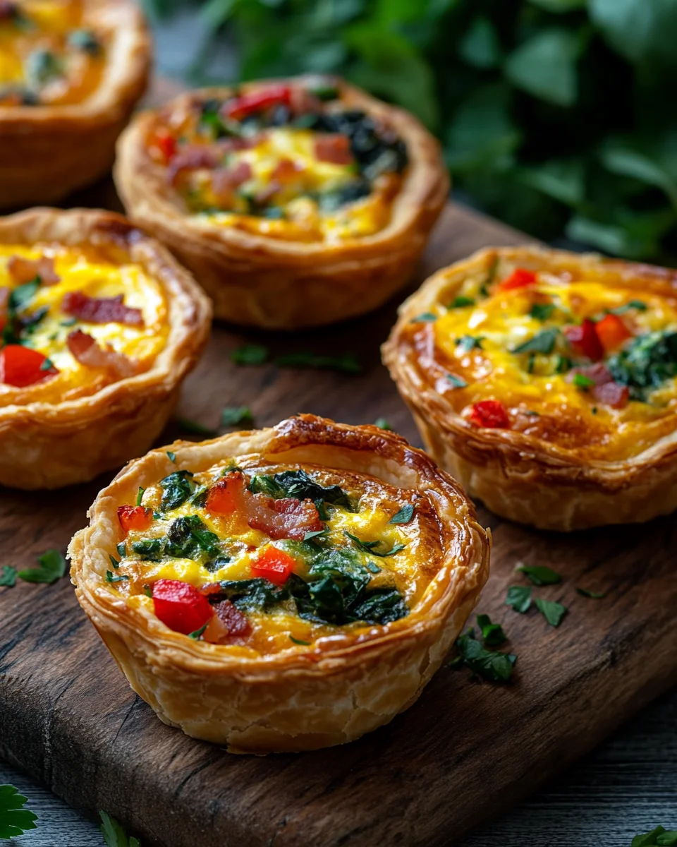 Mini Frühstücks-Quiches