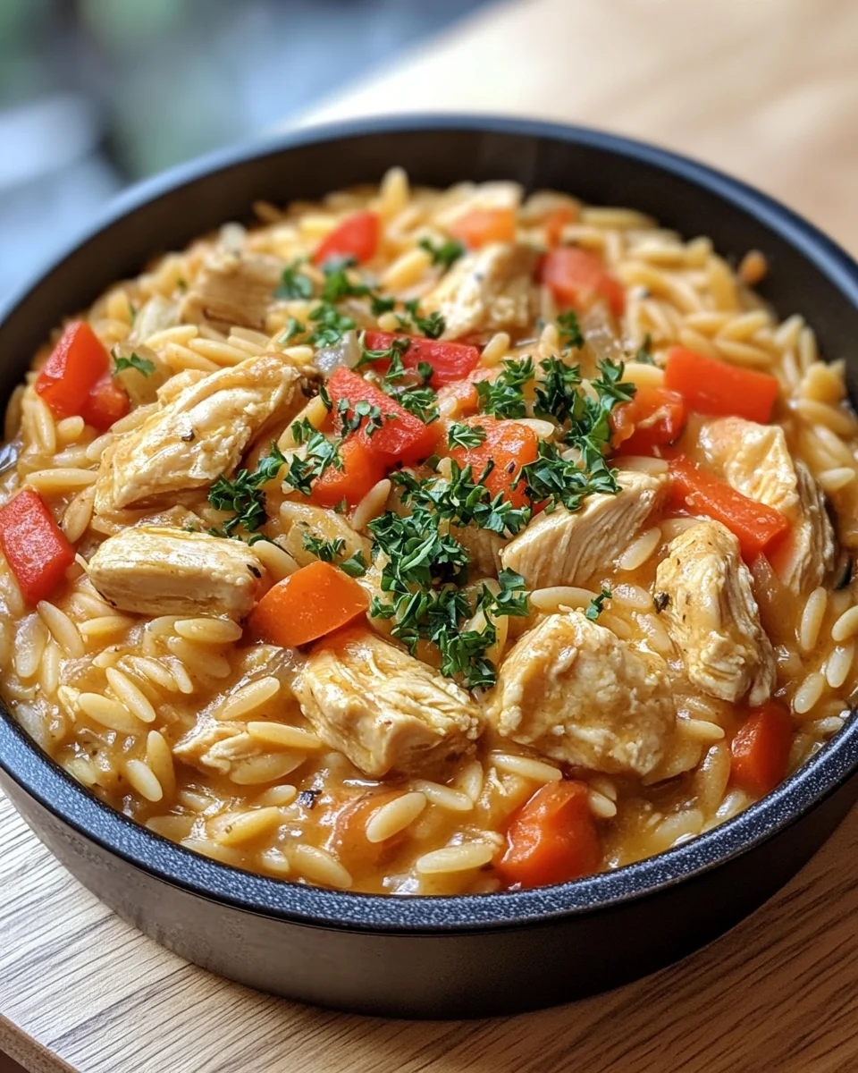 Onepot Orzo-Wikinger-Topf