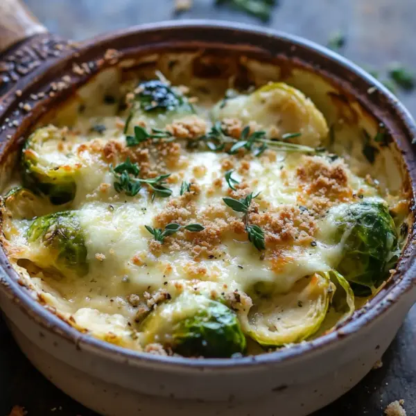 Rosenkohl-Gratin