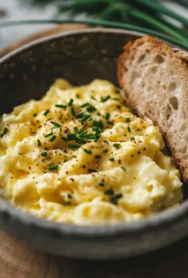 Rührei mit Hüttenkäse