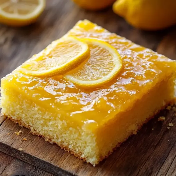Saftiger Zitronenkuchen vom Blech