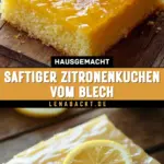 Saftiger Zitronenkuchen vom Blech 23 Pinterest Hidden Image