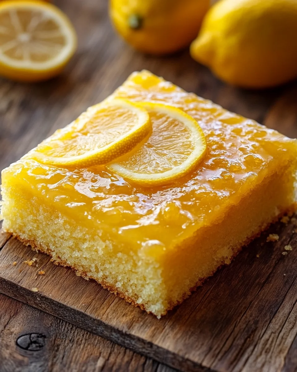 Saftiger Zitronenkuchen vom Blech