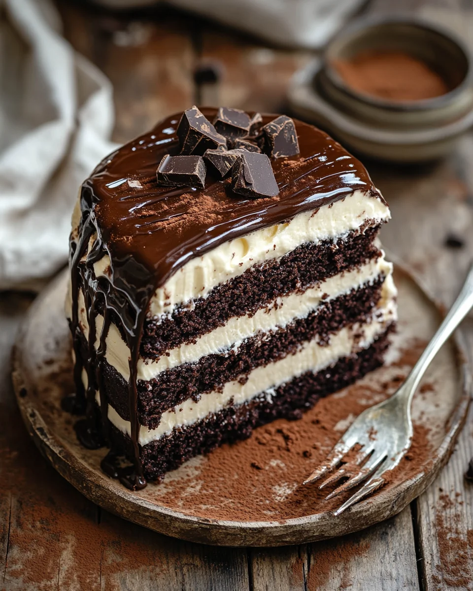 Schokotorte mit Buttercreme 19 Schokotorte