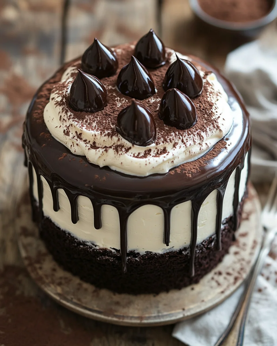 Schokotorte mit Buttercreme 21 Schokotorte mit Buttercreme