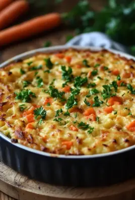 Spätzleauflauf mit Gemüse