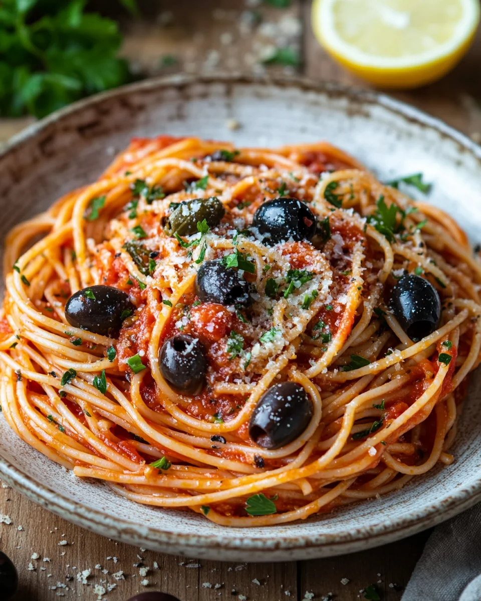 Spaghetti Puttanesca