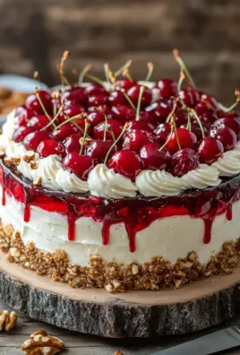 Spekulatius Kirsch Sahnetorte