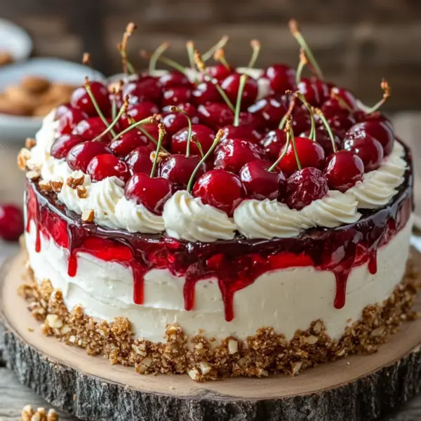 Spekulatius Kirsch Sahnetorte