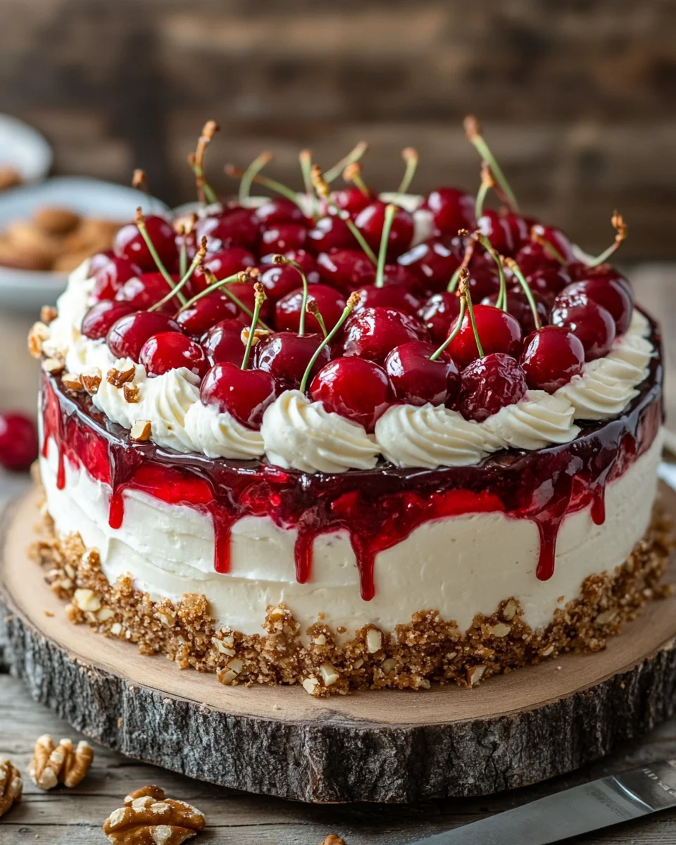 Spekulatius Kirsch Sahnetorte