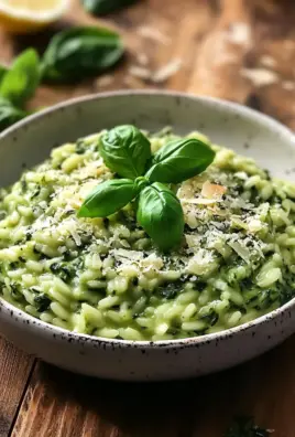 Spinat Risotto mit frischen Kräutern