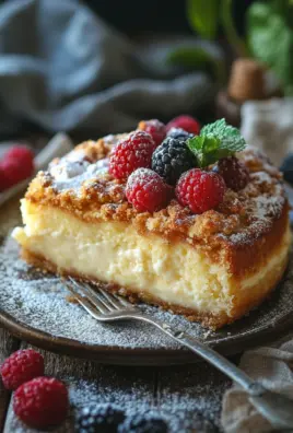 Streuselkuchen mit Pudding vom Blech