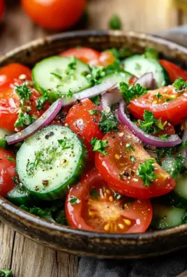 Tomaten-Gurken-Salat
