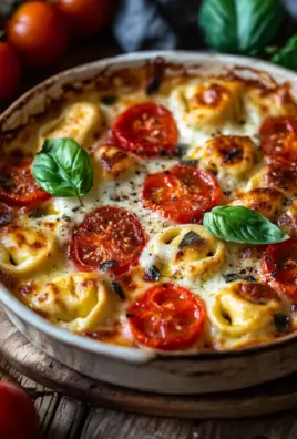 Tortellini-Auflauf mit Tomaten und Mozzarella (vegetarisches Rezept) 26 Tortellini-Auflauf mit Tomaten und Mozzarella (vegetarisches Rezept)