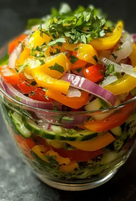 Über-Nacht-Salat Rezept zum Vorbereiten