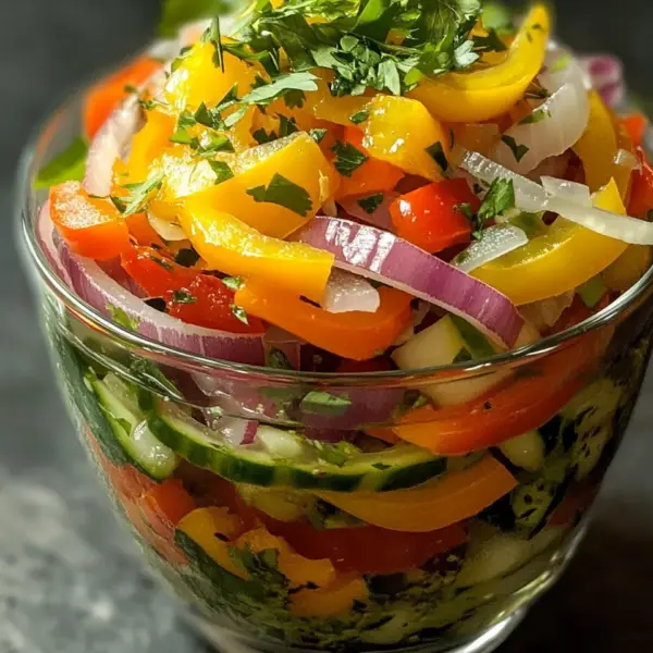 Über-Nacht-Salat Rezept zum Vorbereiten